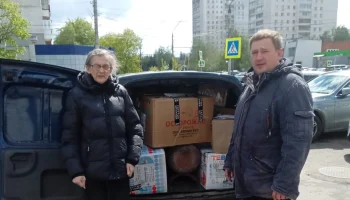 Депутат Краснолиманского совета Максим Сойников оказывает поддержку бойцам на передовой