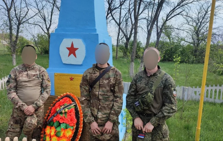 Память жива: бойцы 164-й бригады восстановили памятник ВОВ на Краснолиманском направлении Память жива: бойцы 164-й бригады восстановили памятник ВОВ на Краснолиманском направлении