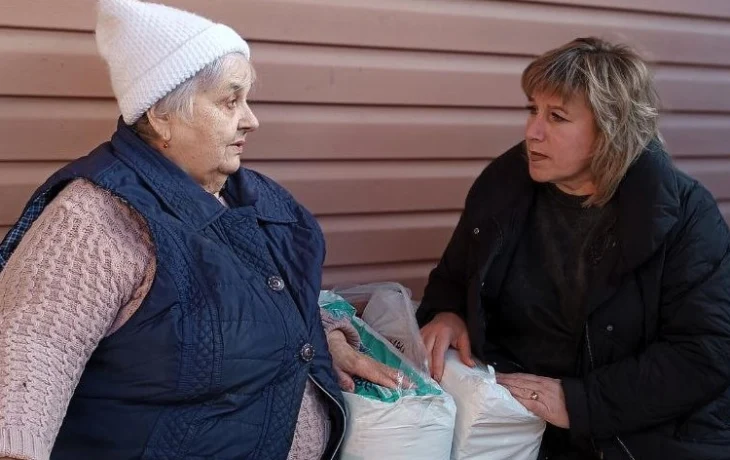 Помощь эвакуированным из Краснолиманского МО в Воронежской области Помощь эвакуированным из Краснолиманского МО в Воронежской области