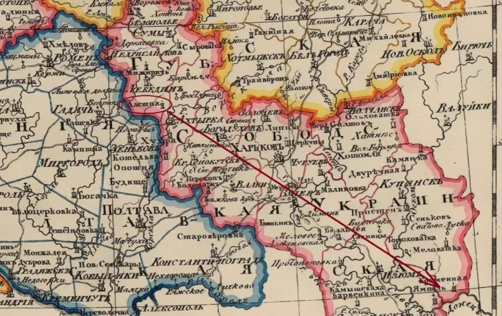 История заселения Торского в 1805 году.