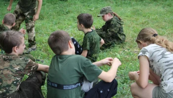 Как юные казаки-краснолиманцы в поход ходили